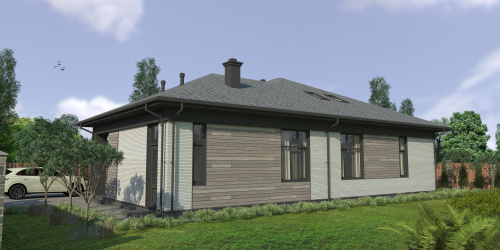 Дом с участком 120