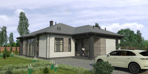 Дом с участком 120